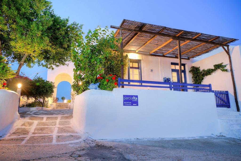 Paros Rita Studios Piso Livadi Værelse billede